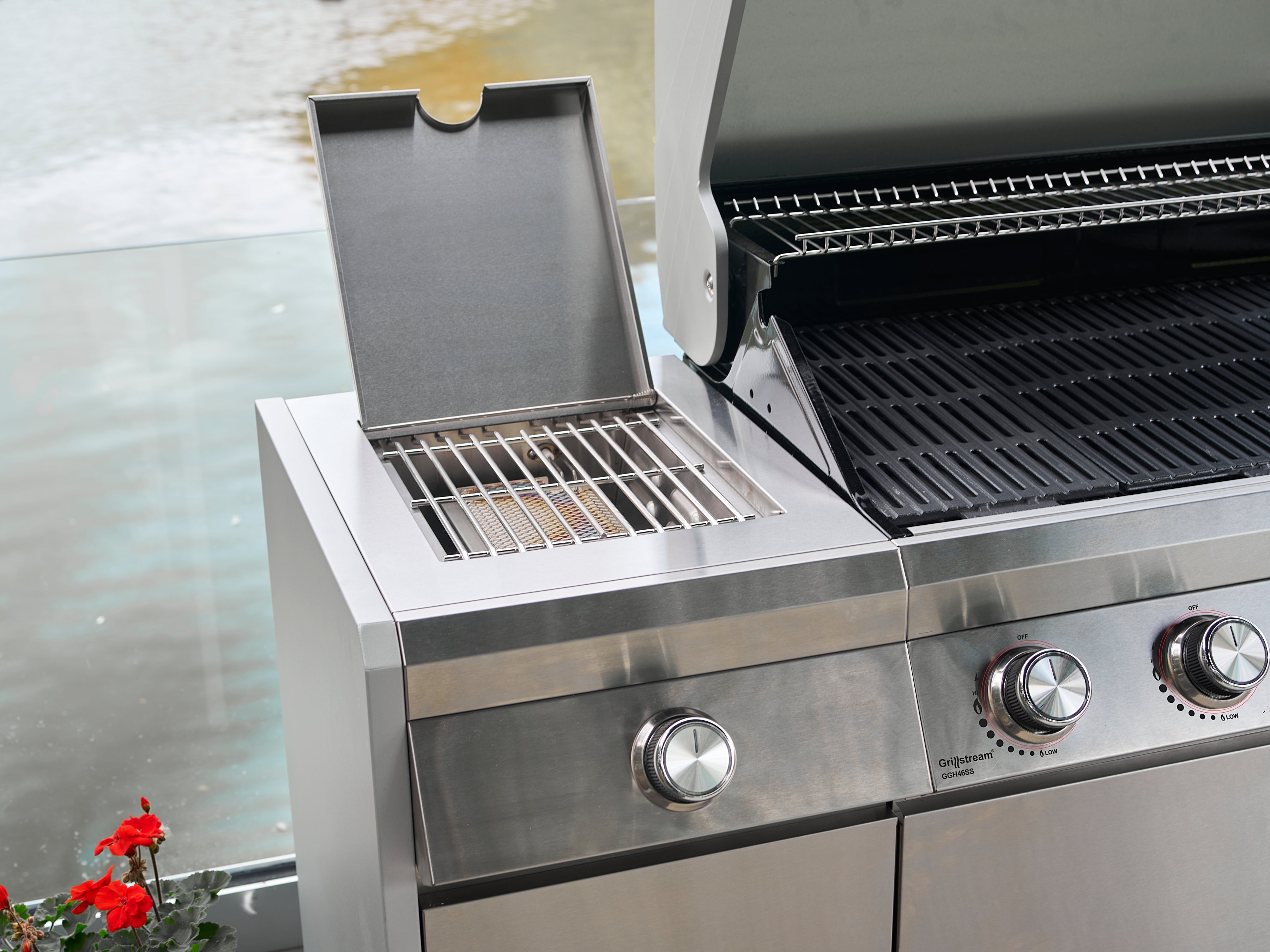 Using your side burner