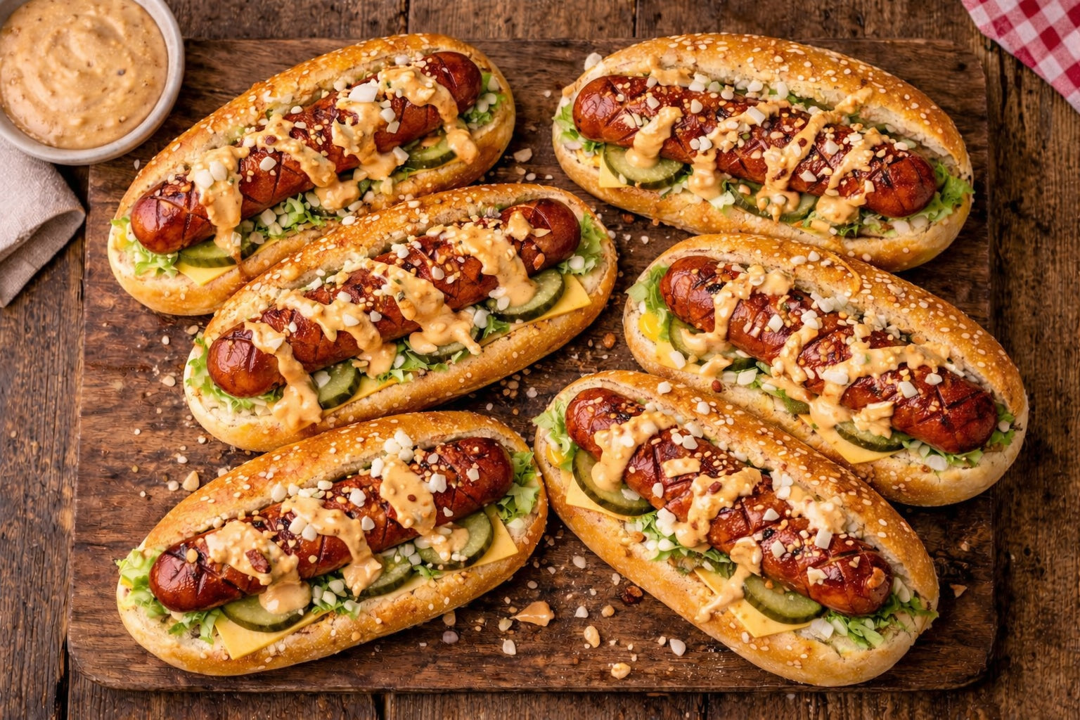 “Big Mac” Hot Dogs
