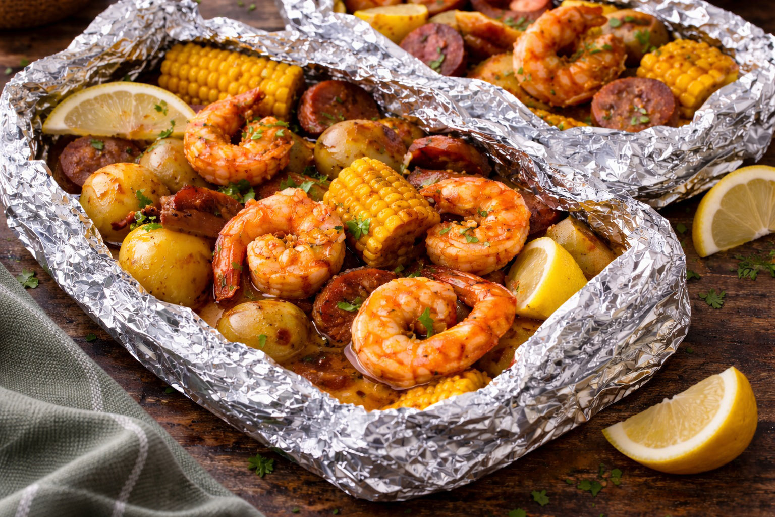 Cajun Seafood Broil