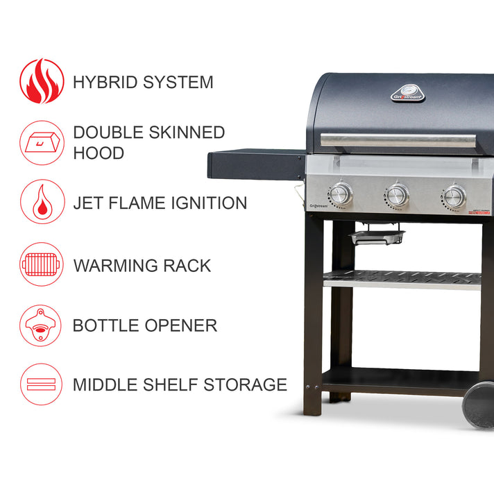 Aspect 3 Burner Barbecue