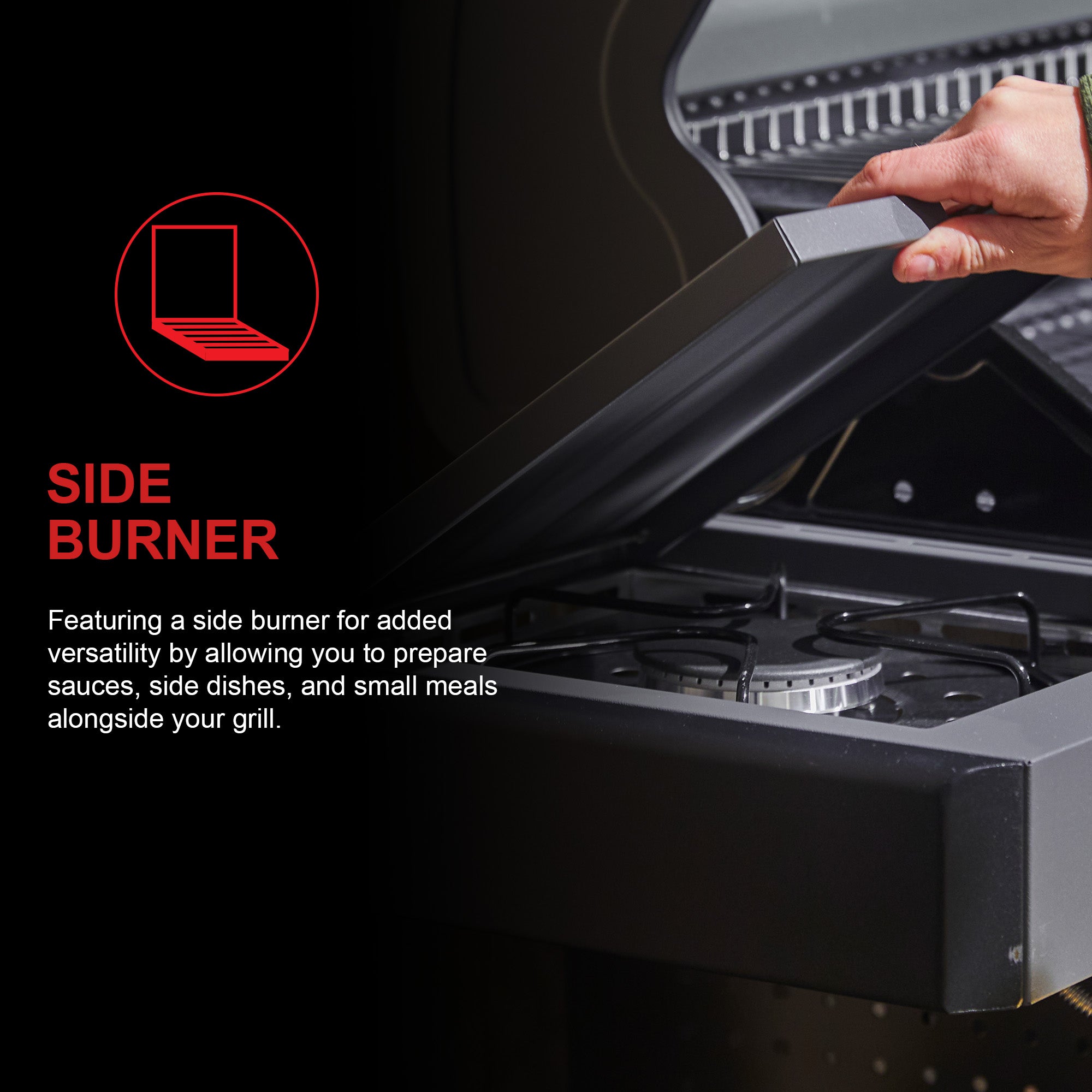 Classic 2 Burner Barbecue (With Side Burner)