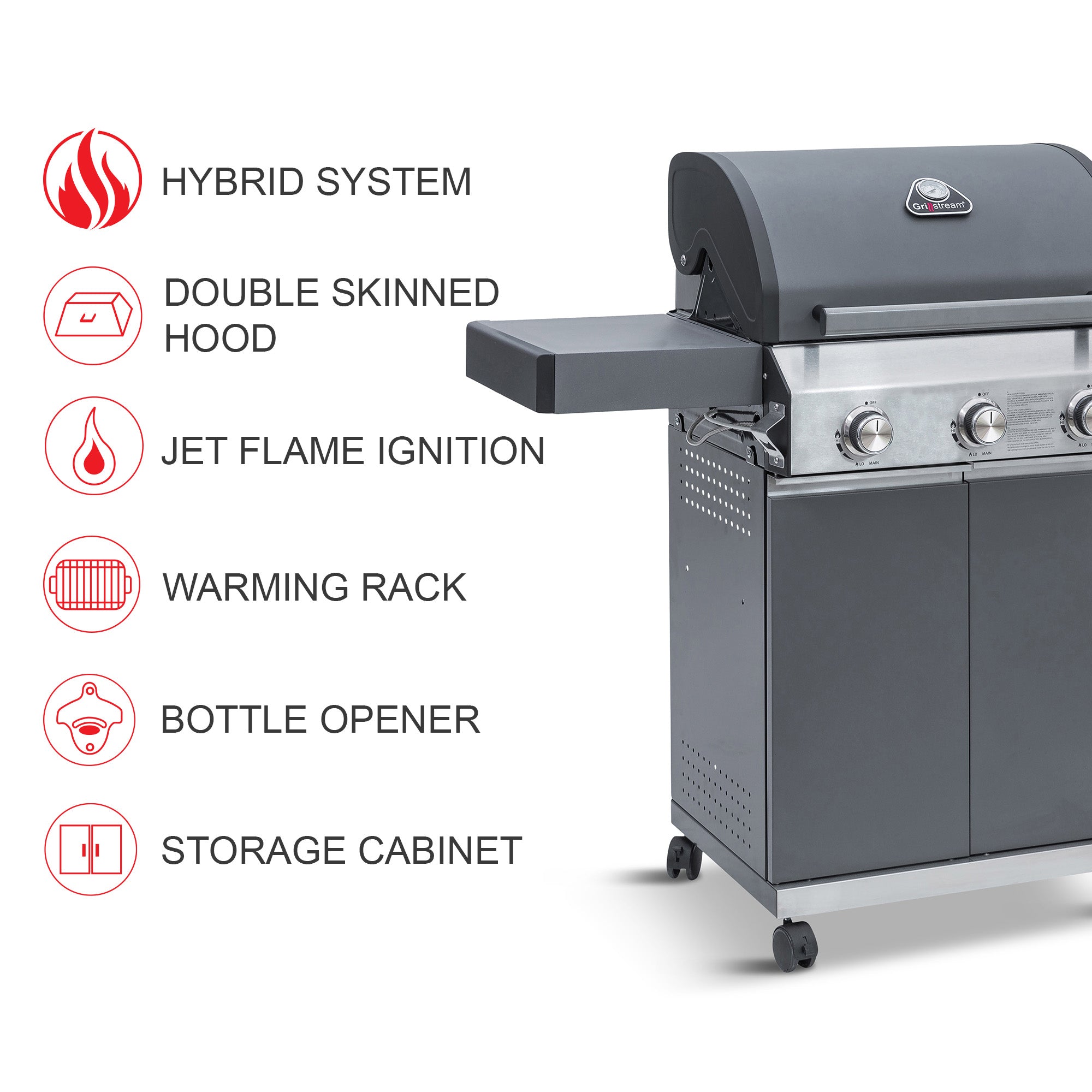 Classic 3 Burner Barbecue