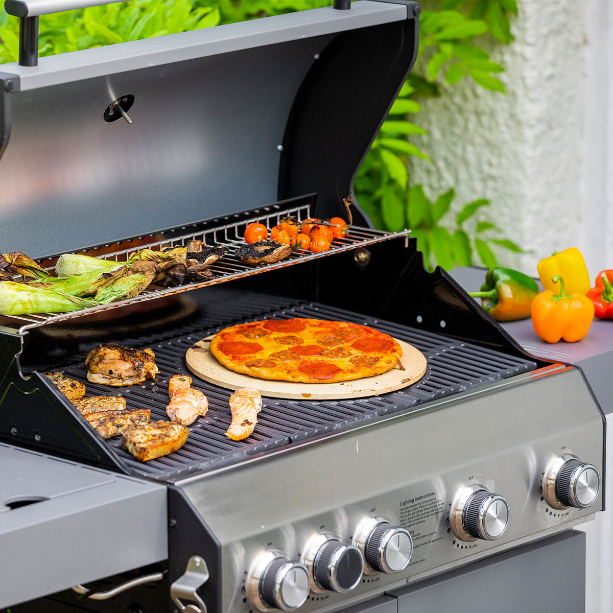 Classic Burner Barbecue (With Side Burner) – GRILLSTREAM