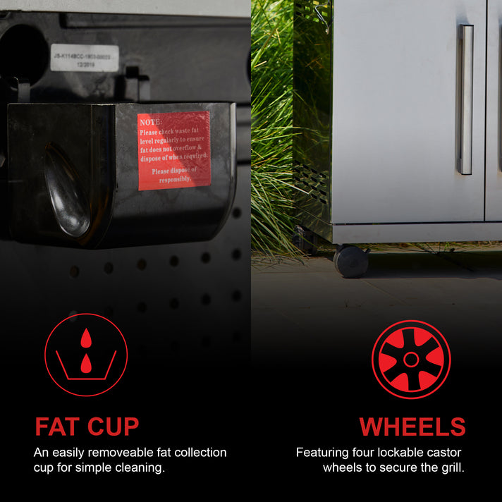 Gourmet 6 Burner Barbecue (With SmartGrill Technology)