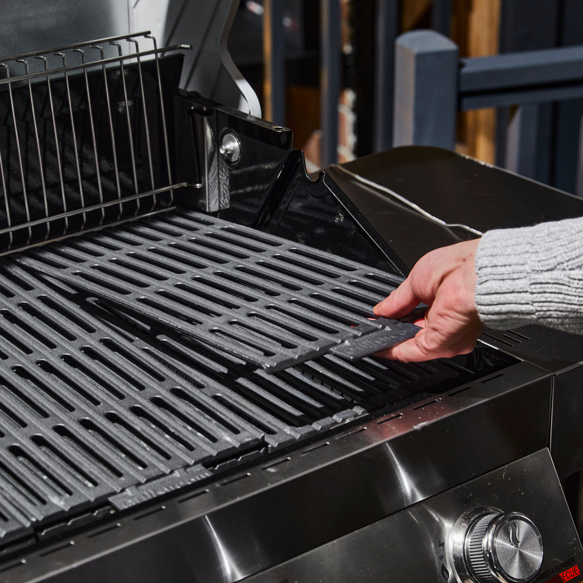 Grillabdeckung Für Grillstream Classic & Elite 4 Brenner – 142x56x115 Cm | Wasserdicht & Atmungsaktiv | 600 Denier Polyester
