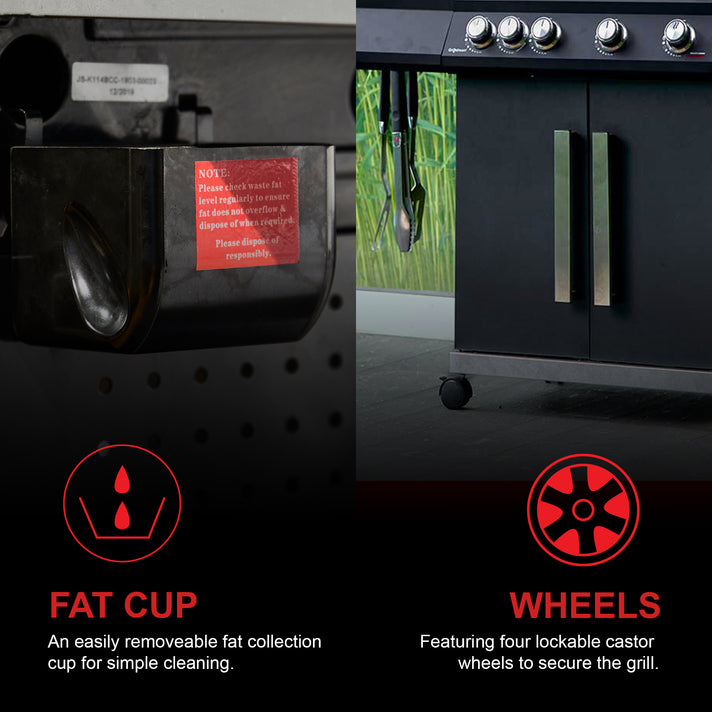 Stealth 4 Burner Barbecue