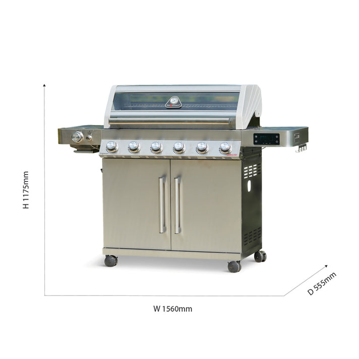 Gourmet 6 Burner Barbecue (With SmartGrill Technology)