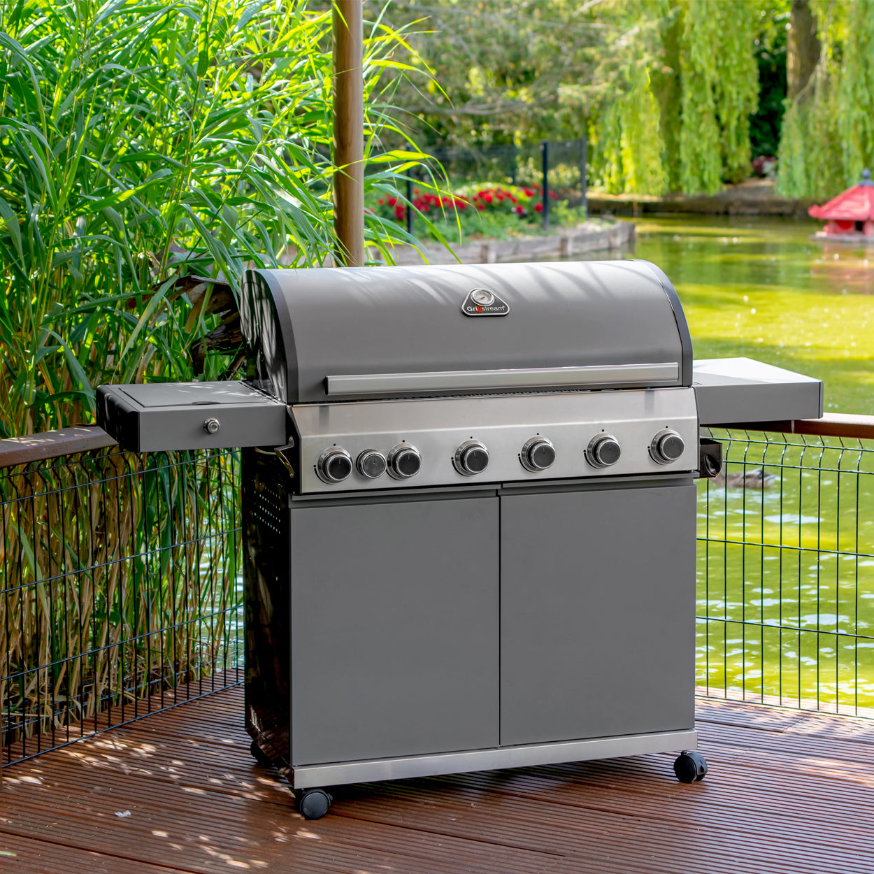 Classic 6 Burner Barbecue (With Side Burner)