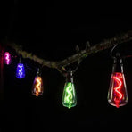 10 Connectable LED Neon Spiral Filament Edison Festoons