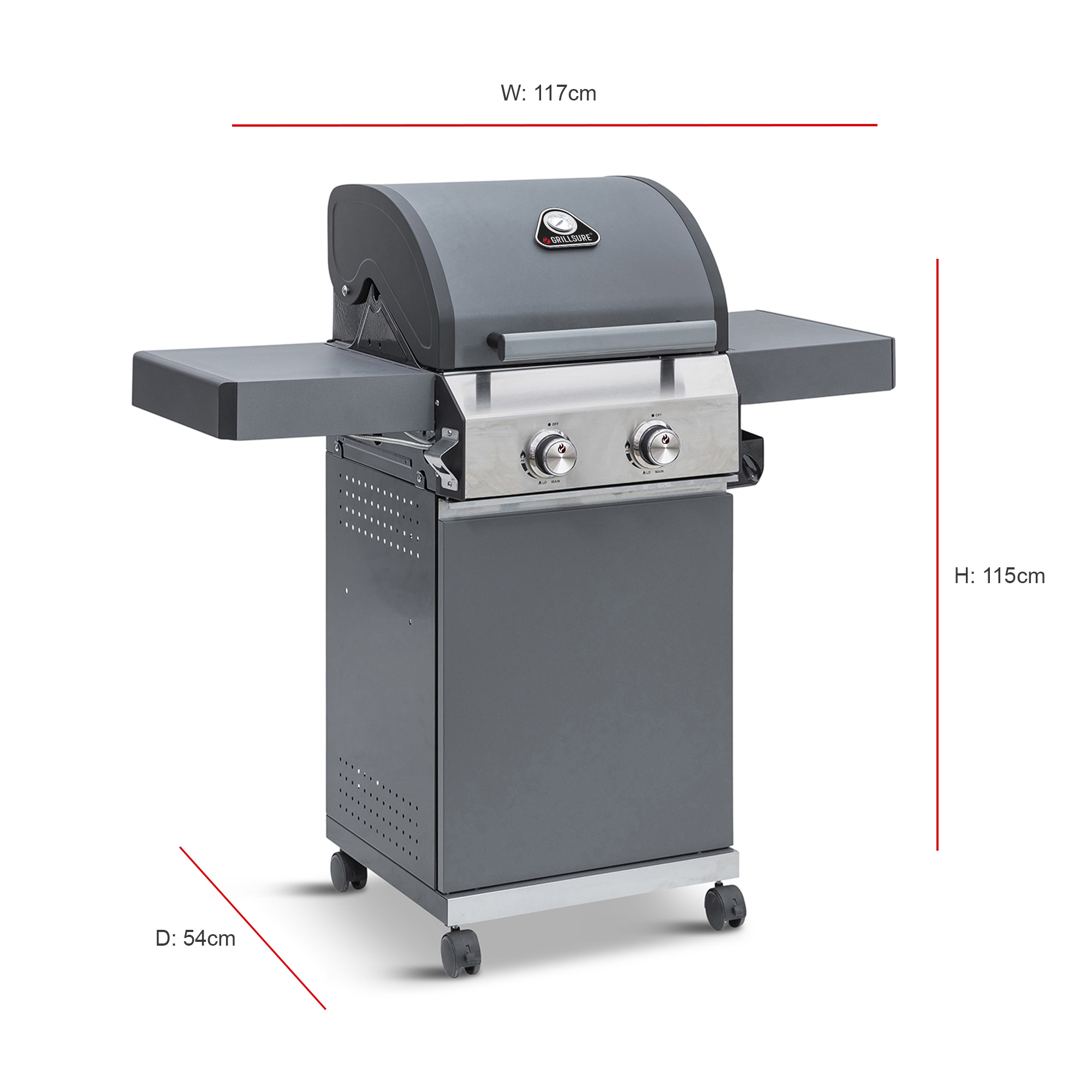 Classic 2 Burner Barbecue
