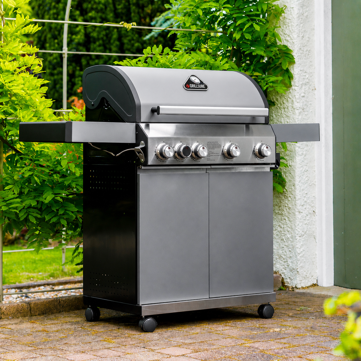 Classic 4 Burner Barbecue (With Side Burner)