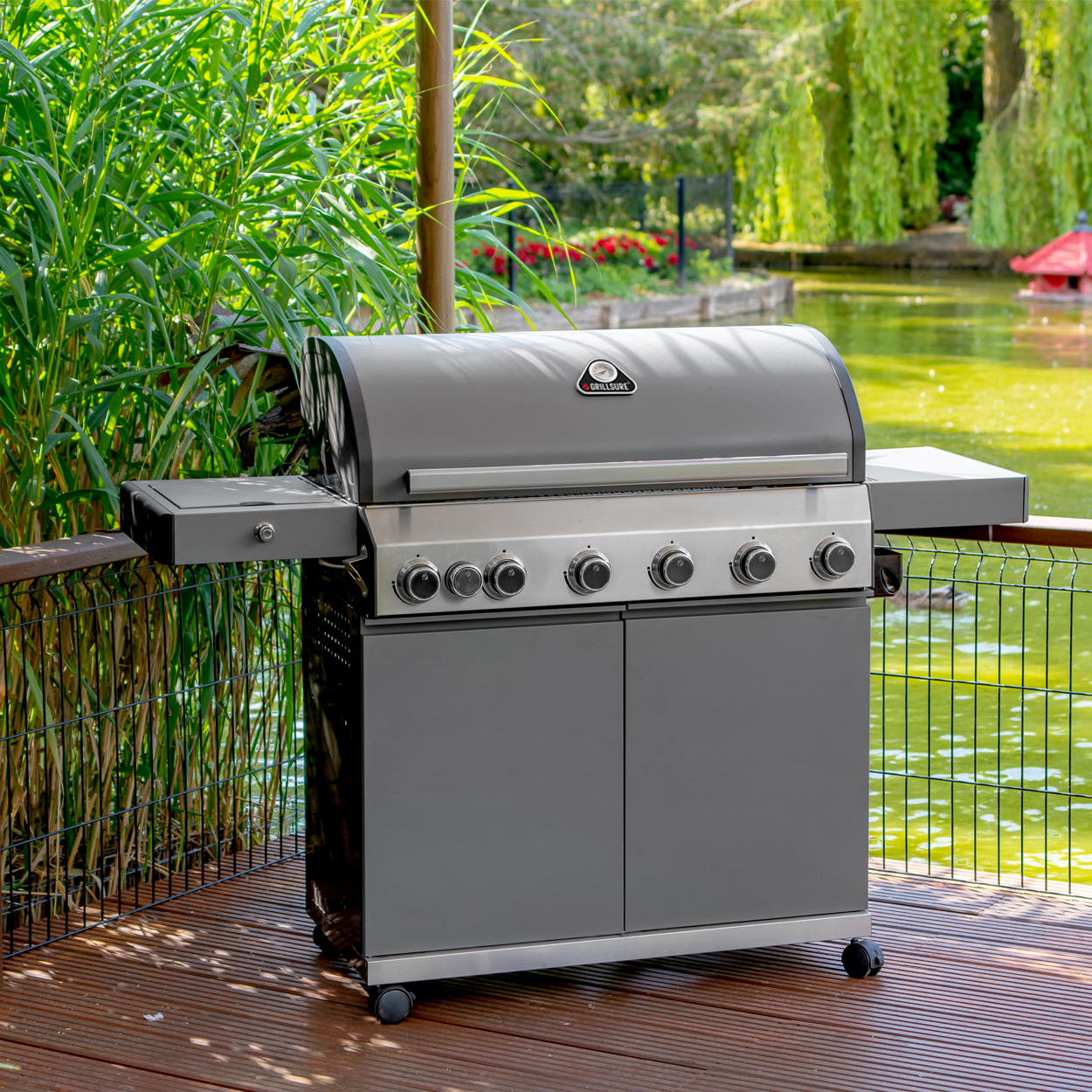 Classic 6 Burner Barbecue (With Side Burner)