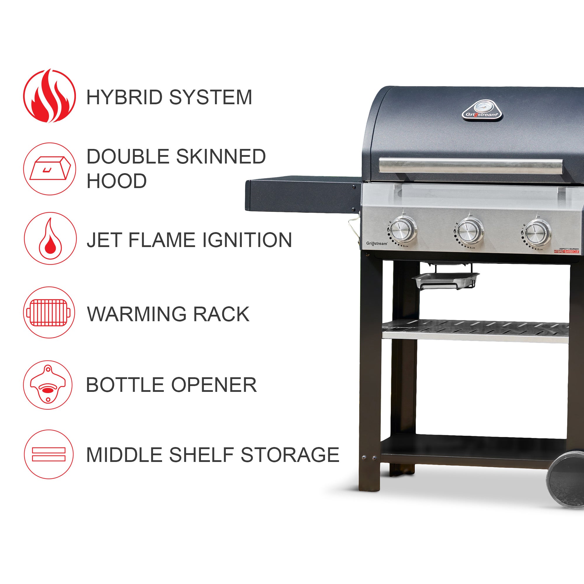Aspect 3 Burner Barbecue