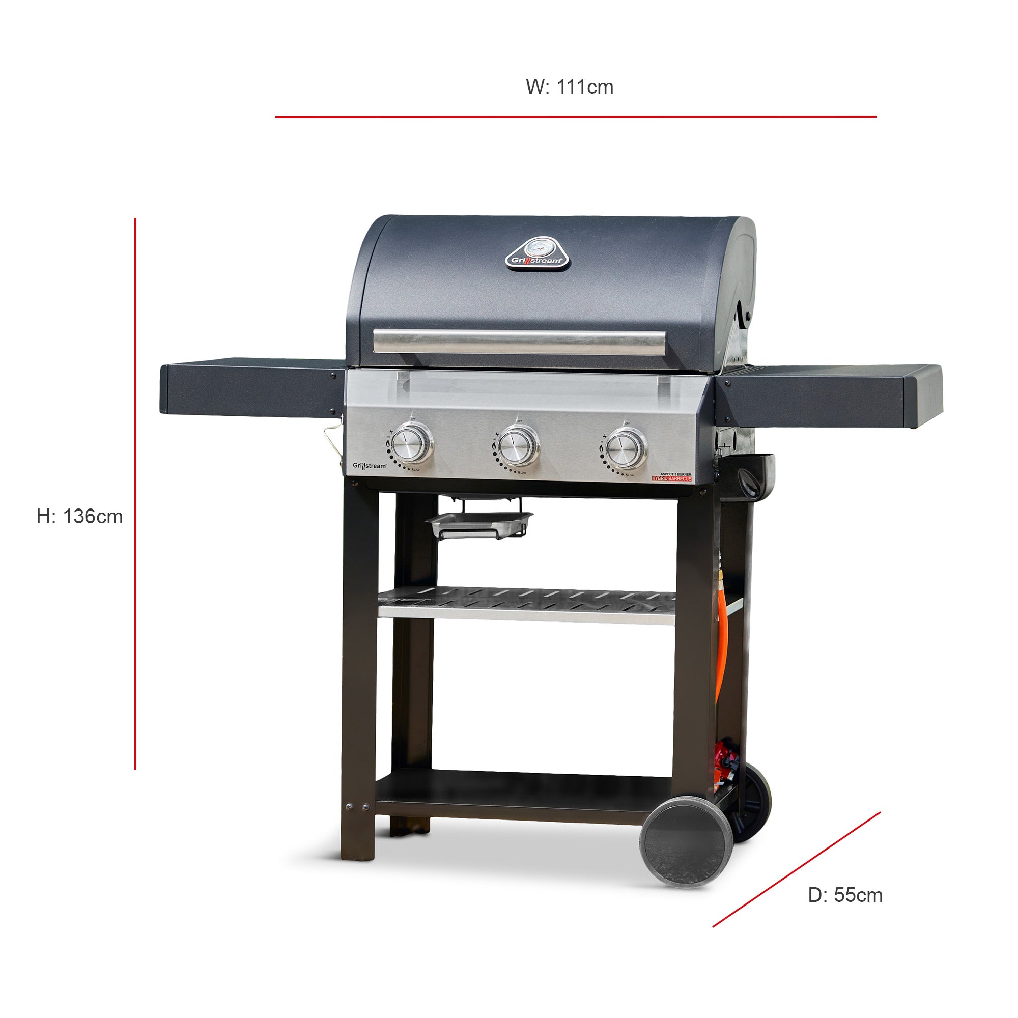 Aspect 3 Burner Barbecue