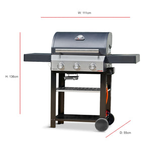 Aspect 3 Burner Barbecue