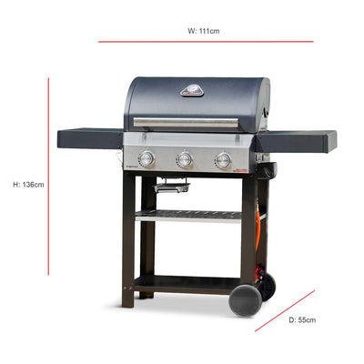 Aspect 3 Burner Barbecue