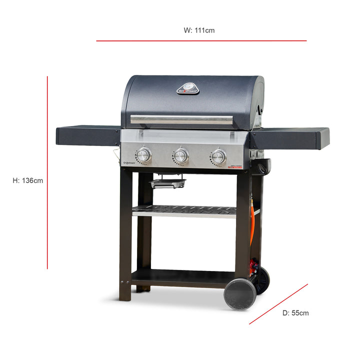 Aspect 3 Burner Barbecue