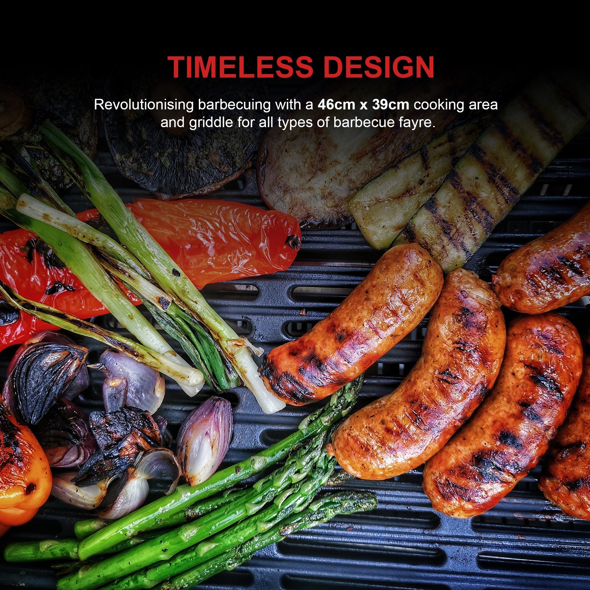 Classic 6 Burner Barbecue (With Side Burner)