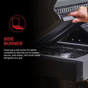 Classic 2 Burner Barbecue (With Side Burner)