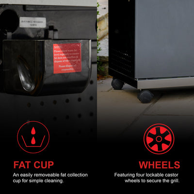 Classic 3 Burner Barbecue (With Side Burner)