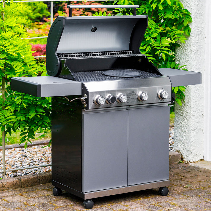 Classic 4 Burner Barbecue (With Side Burner)