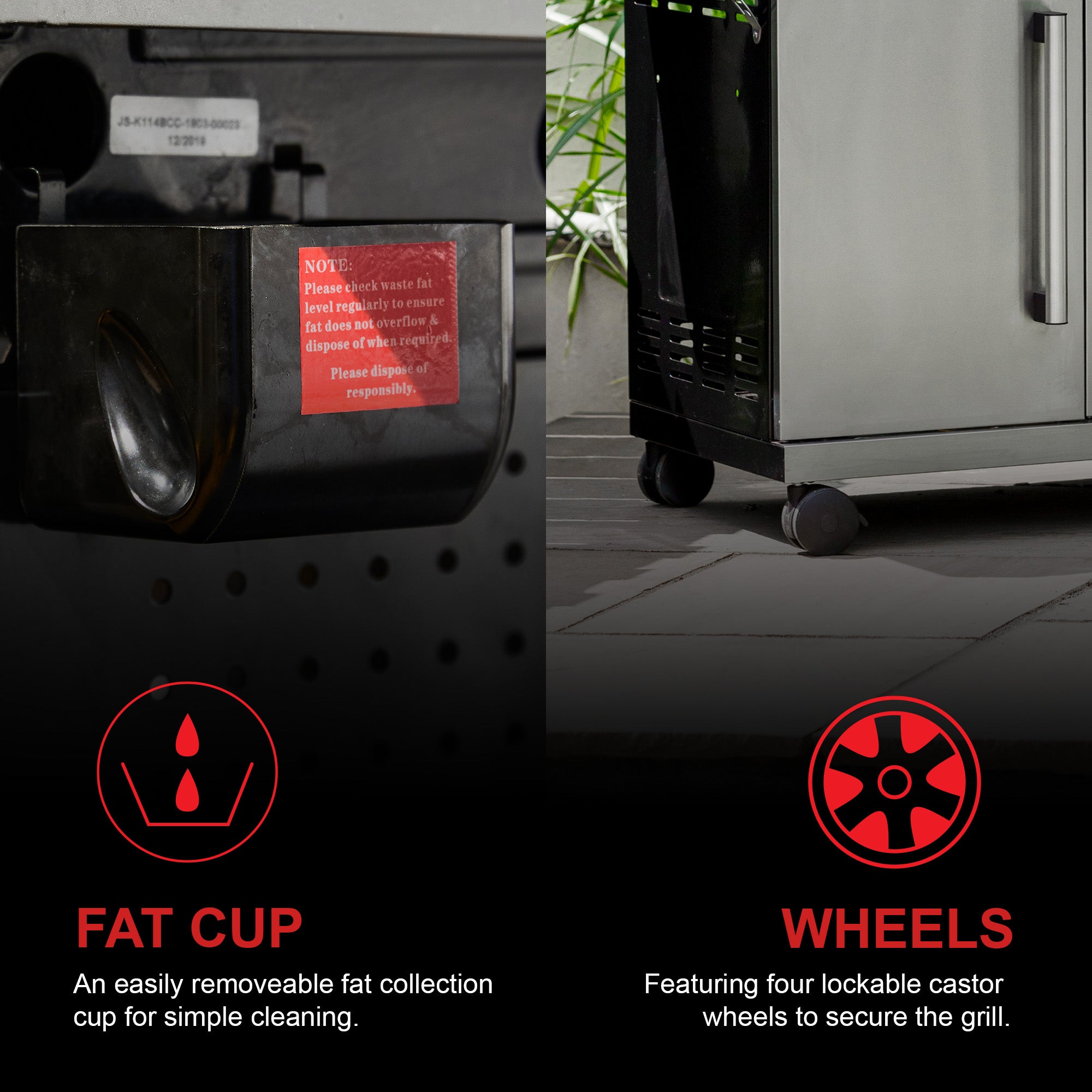 Gourmet 4 Burner Barbecue