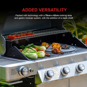 Gourmet 4 Burner Barbecue