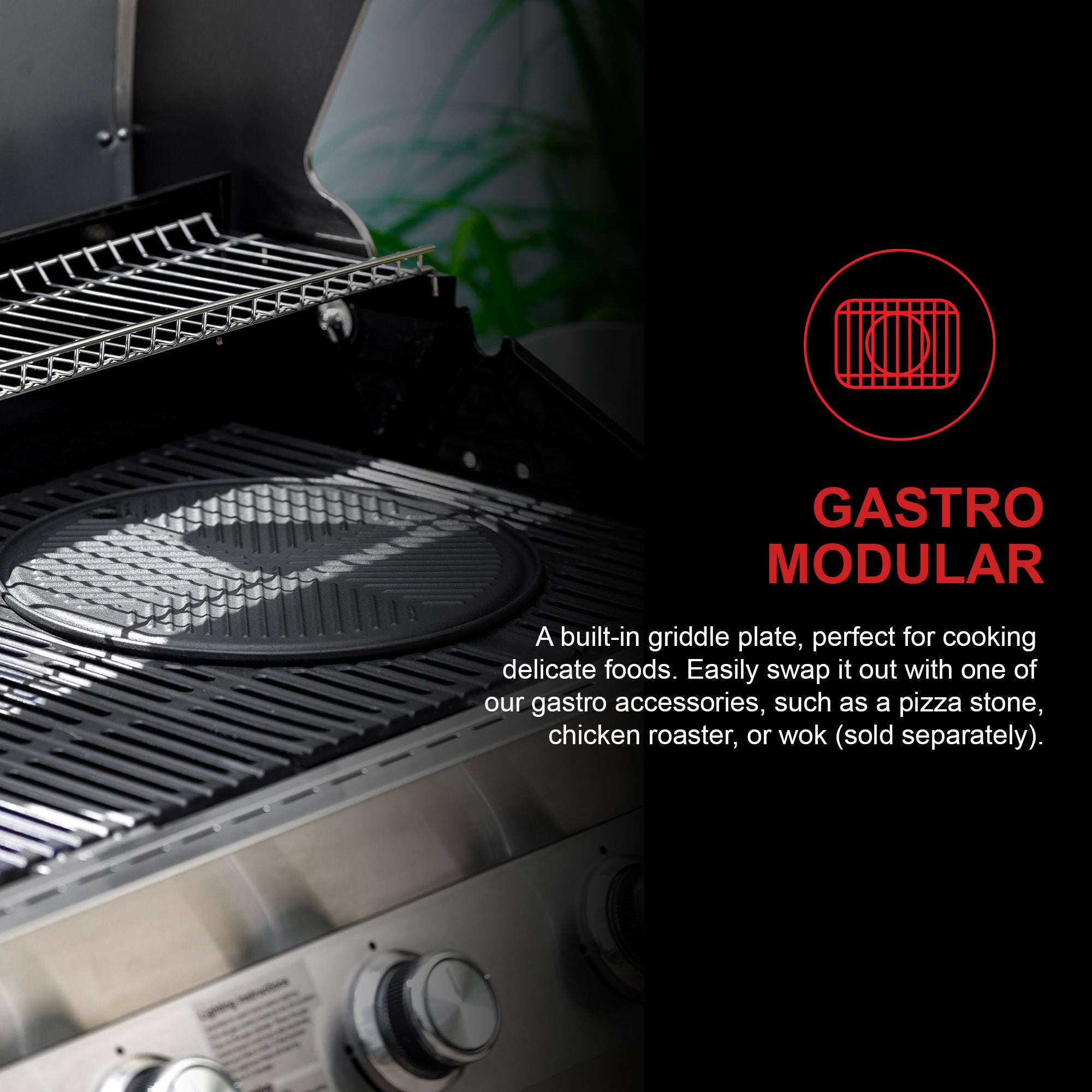 Gourmet 4 Burner Barbecue