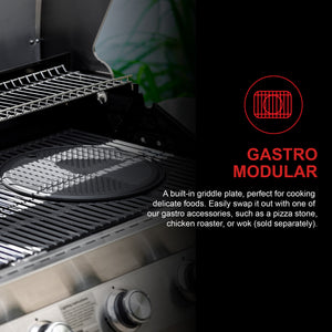 Gourmet 4 Burner Barbecue