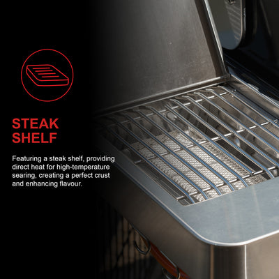 Gourmet 4 Burner Barbecue