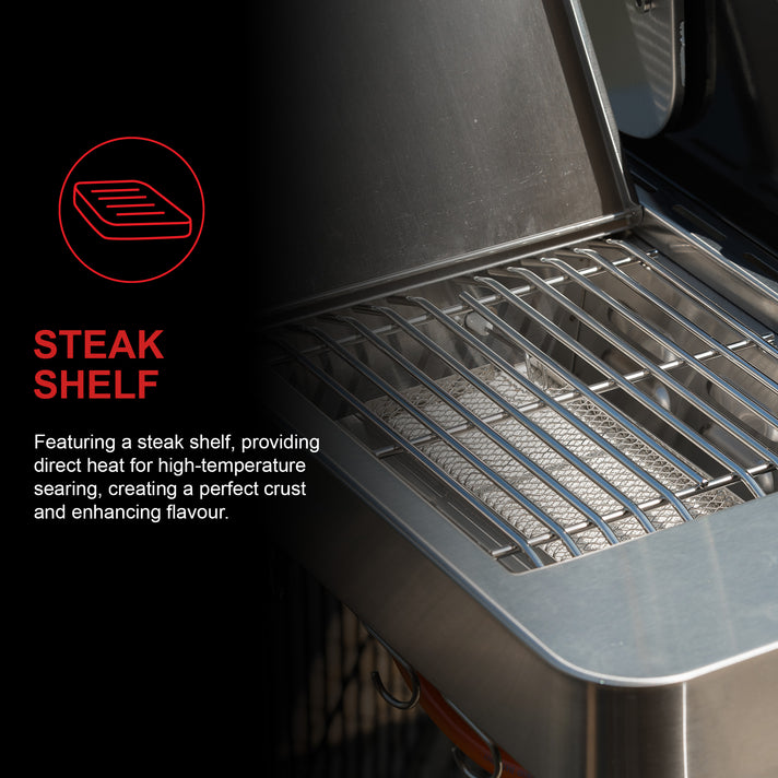 Gourmet 4 Burner Barbecue