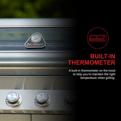 Gourmet 4 Burner Barbecue