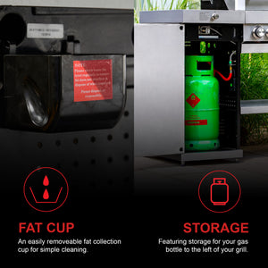 Island 4 Burner - Discontinued