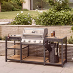 Grillstream Sanctuary Oak 4 Burner Outdoor Kitchen