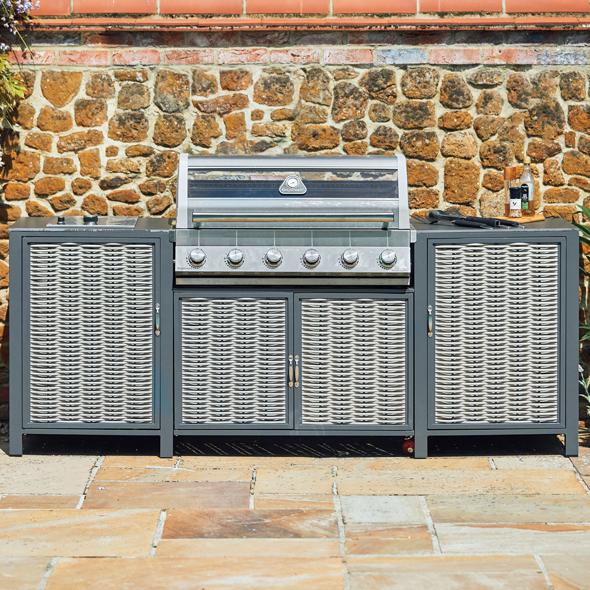 Java 6 Burner Outdoor Kitchen – GRILLSTREAM