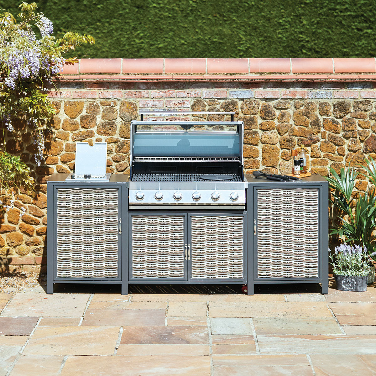 Java 6 Burner Outdoor Kitchen – GRILLSTREAM