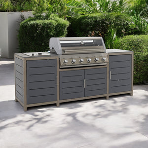 Grillstream Sanctuary Birch 6 Burner Deluxe Outdoor Kitchen