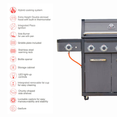 Legacy 4 Burner Barbecue
