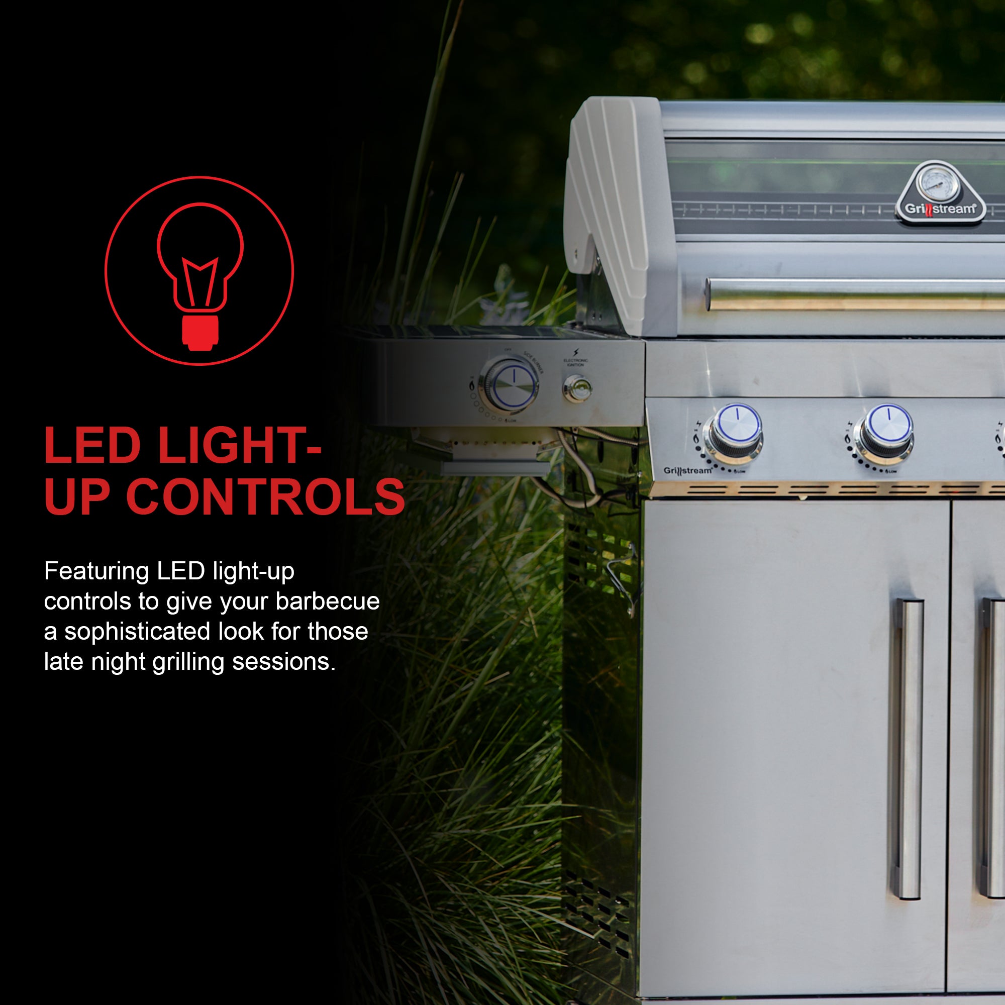 Gourmet 4 Burner Barbecue (With SmartGrill Technology)