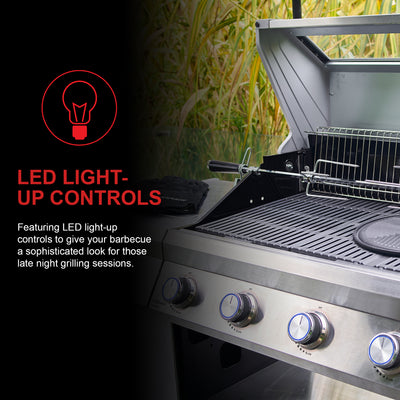 Island 4 Burner Barbecue (With SmartGrill Technology)