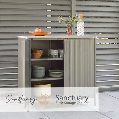 Sanctuary Birch Storage Cabinet