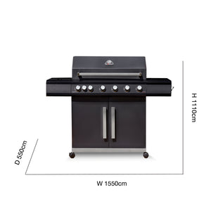 Stealth 6 Burner Barbecue