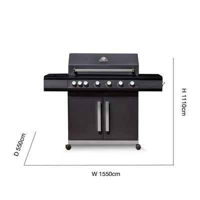 Stealth 6 Burner Barbecue