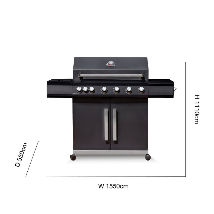 Stealth 6 Burner Barbecue