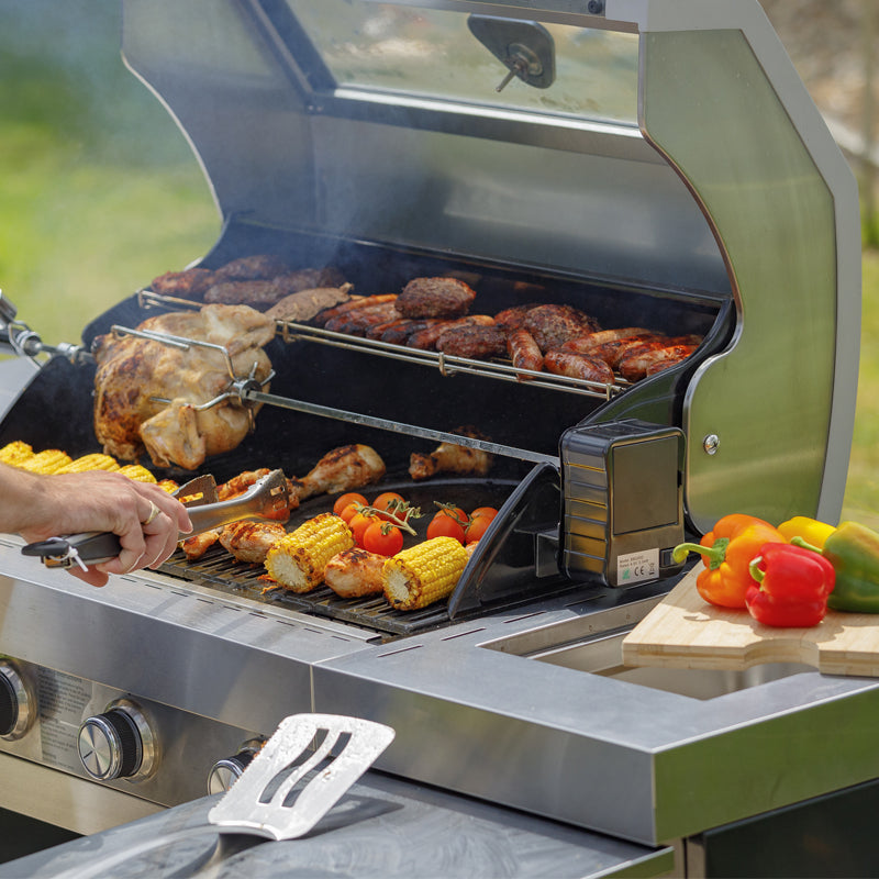 Deluxe Island 4 Burner