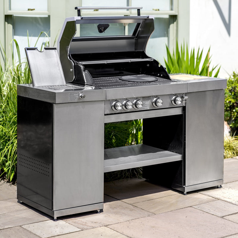 Deluxe Island 4 Burner