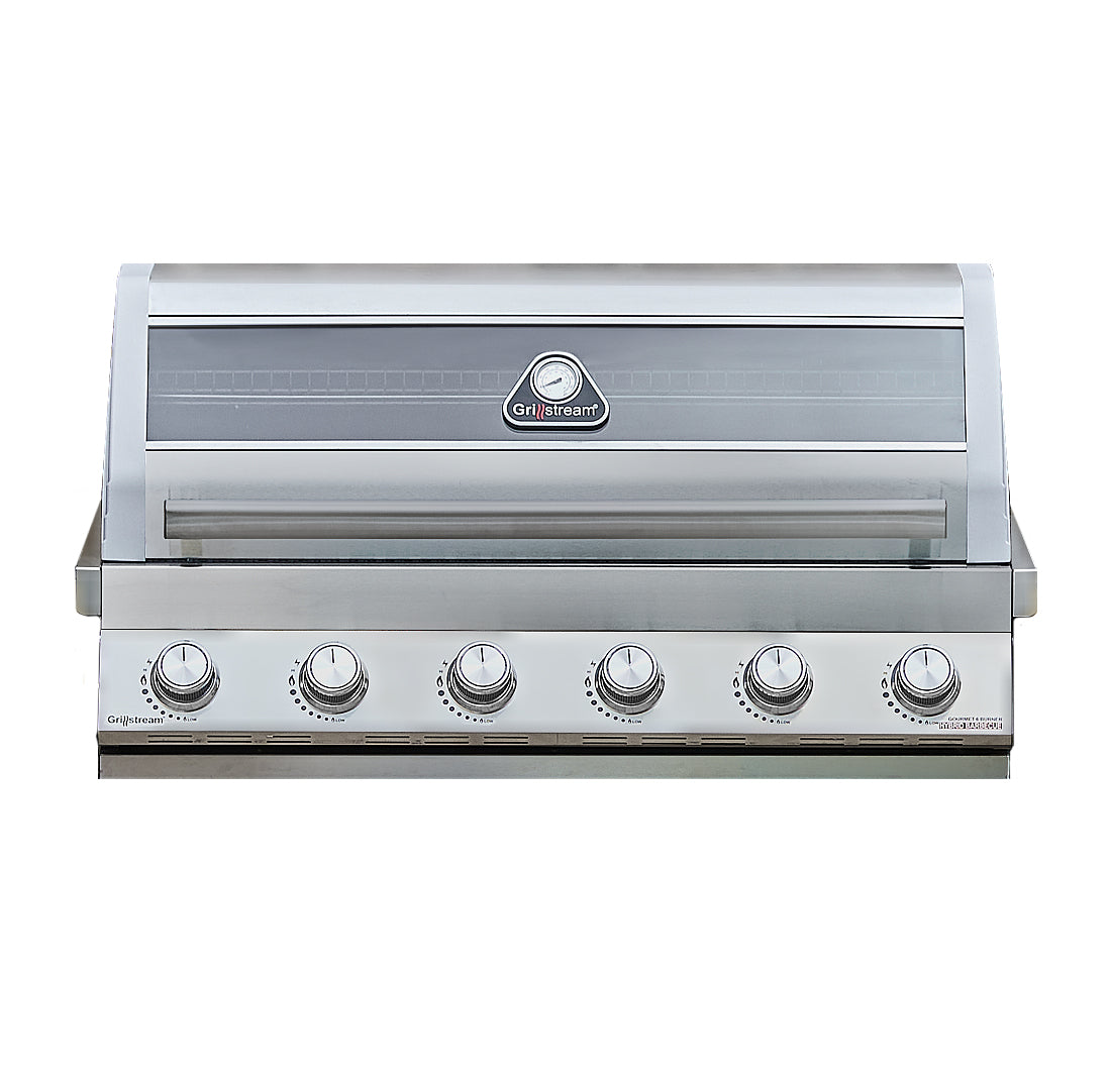 Built-in Gourmet 6 Burner Barbecue + Side Burner