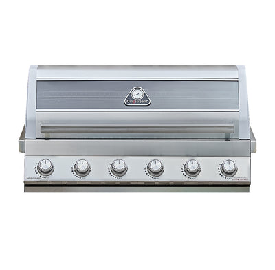 Built-in Gourmet 6 Burner Barbecue + Side Burner